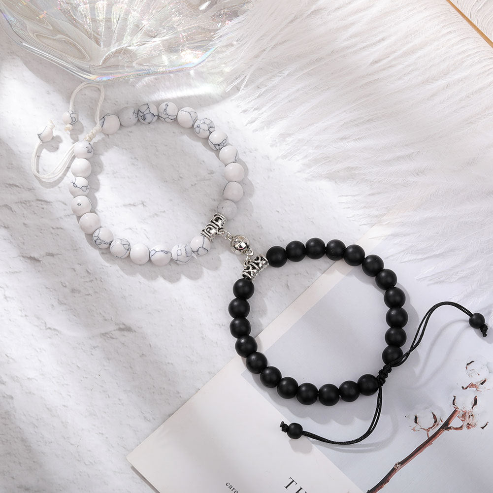 ✅ PACK Pulsera Magnética para Parejas o Amigas
