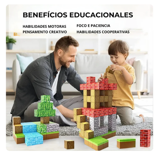 BLOQUES MANGNETICOS PREMIUM 75 PIEZAS