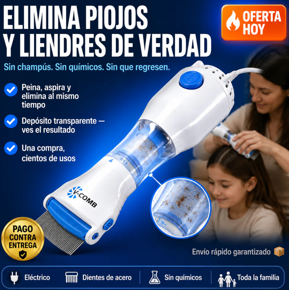 Cepillo Saca Piojos
