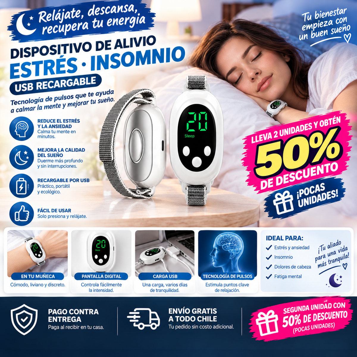 ZenPulse - Duerme profundo sin pastillas