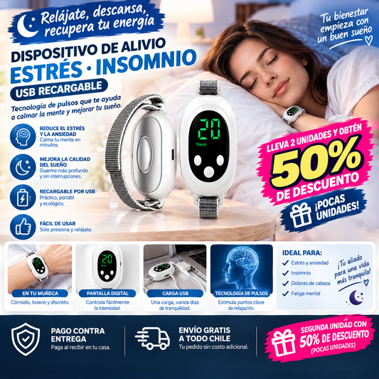 ZenPulse - Duerme profundo sin pastillas