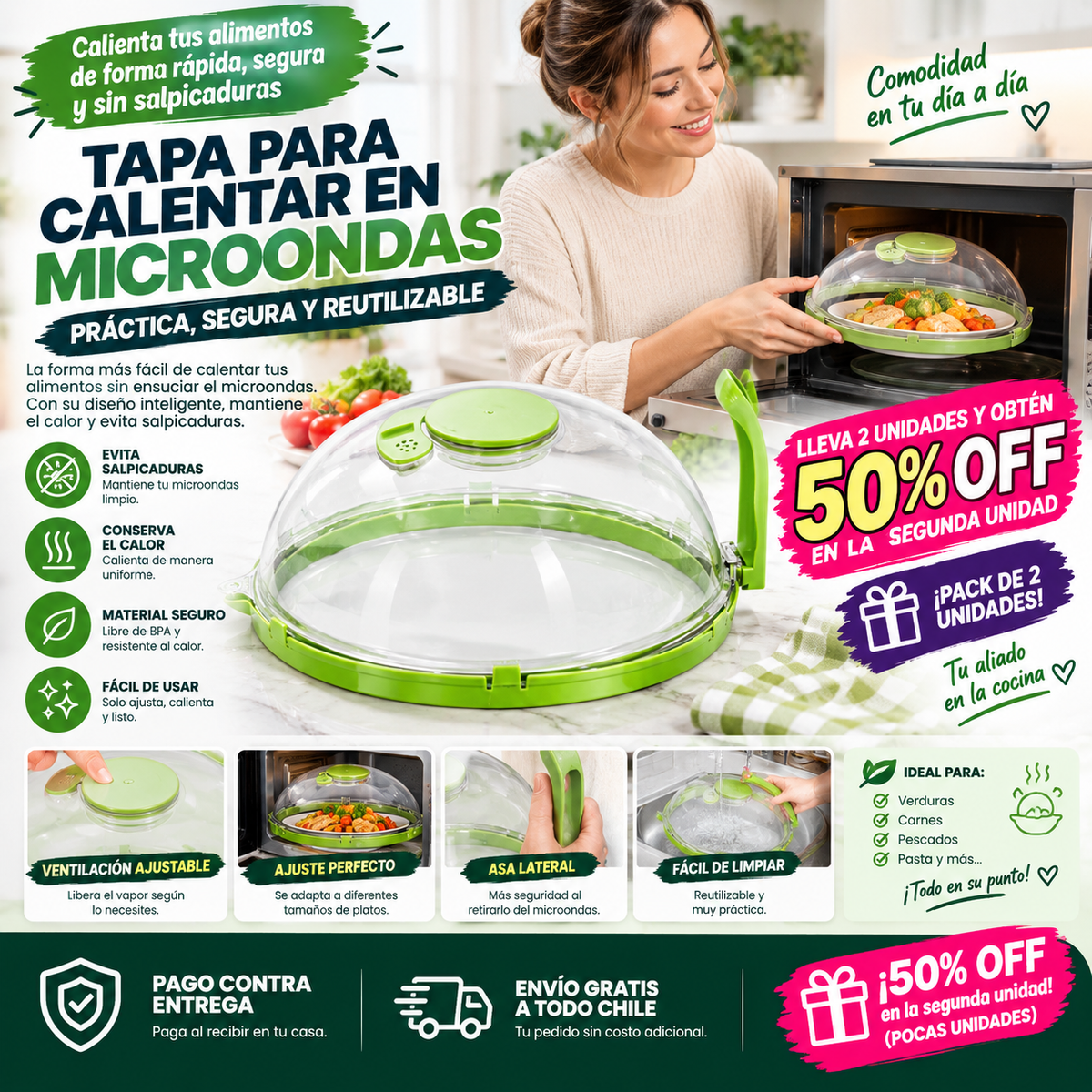 VaporCap - Calienta mejor, limpia menos