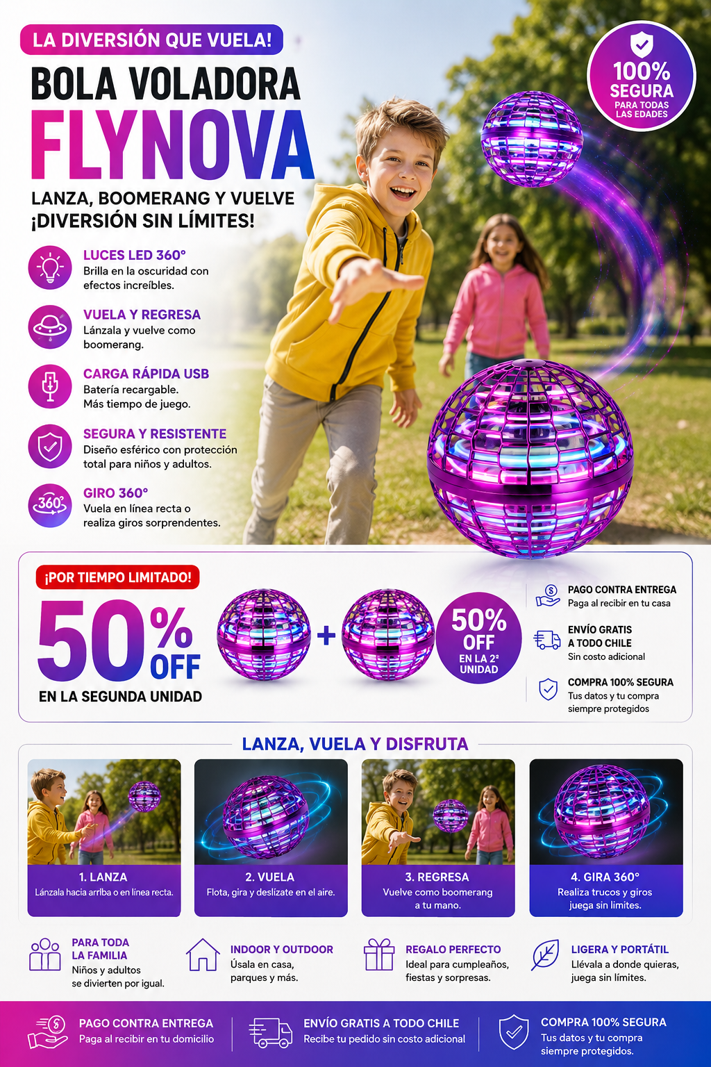 💙 Bola voladora Flynova