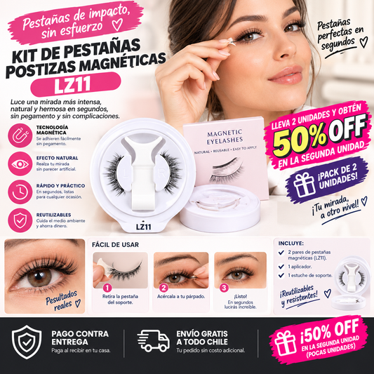 MagLash Pro - Pestañas perfectas sin pegamento