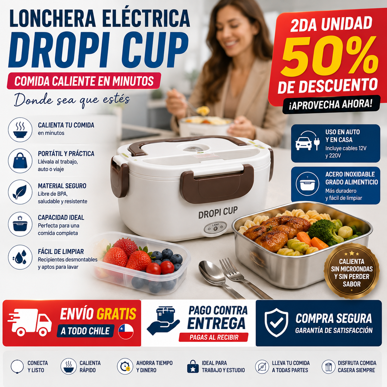 LunchPro - Tu almuerzo caliente donde estés