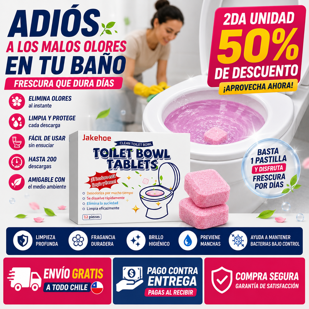 FreshRain WC – Inodoro fresco en cada descarga