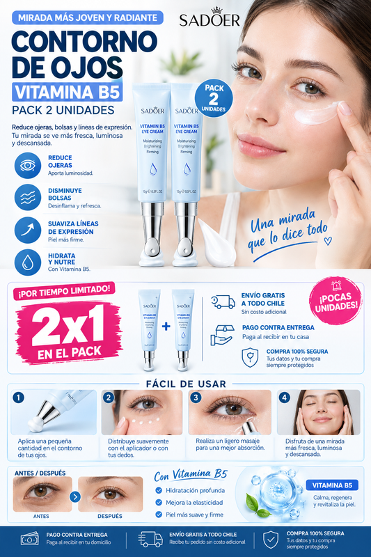 LumiEye B5 - Hidrata y despierta tu mirada Oferta 2x1