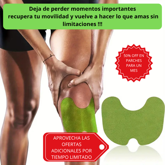 Caja de 10 Unidad - Parches para Rodilla