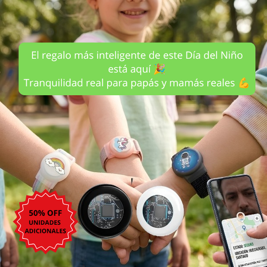 Rastreador GPS CON APPLE + CORREA