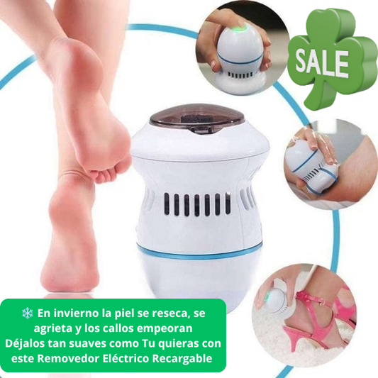 Removedor de callos bateria recargable