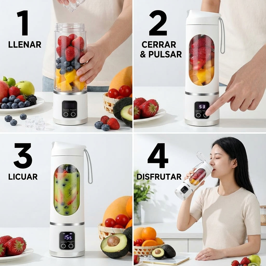 BlendGo - Tu batido listo en cualquier lugar