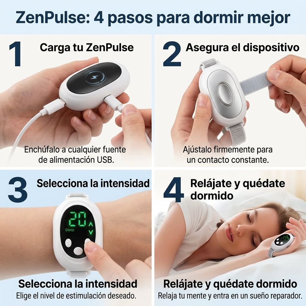 ZenPulse - Duerme profundo sin pastillas