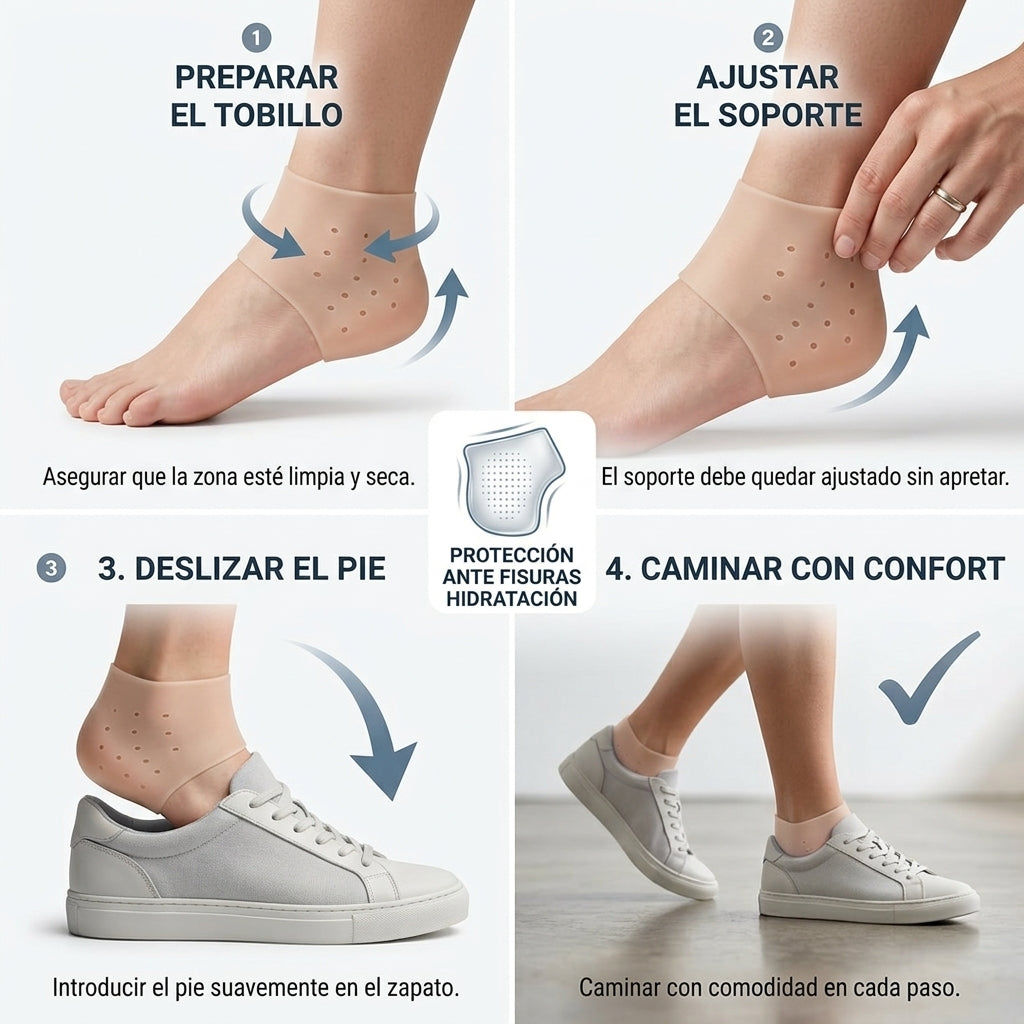 ElevStep - Altura discreta, confort todo el día 2 pares x