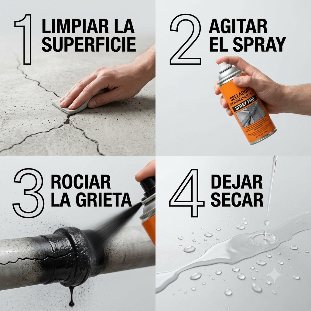StopLeak - Impermeabiliza grietas sin llamar a un maestro 400 ml