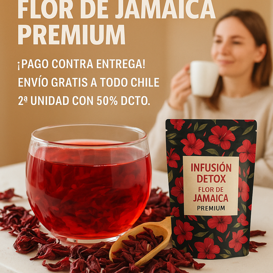 Hibiscus Pure - Menos hinchazón, más energía cada día (250 g)