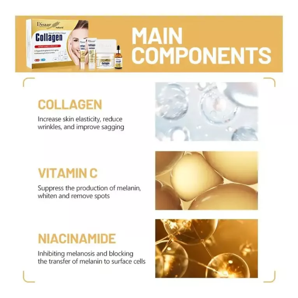 CollagenGlow - Reduce arrugas y devuelve el brillo natural