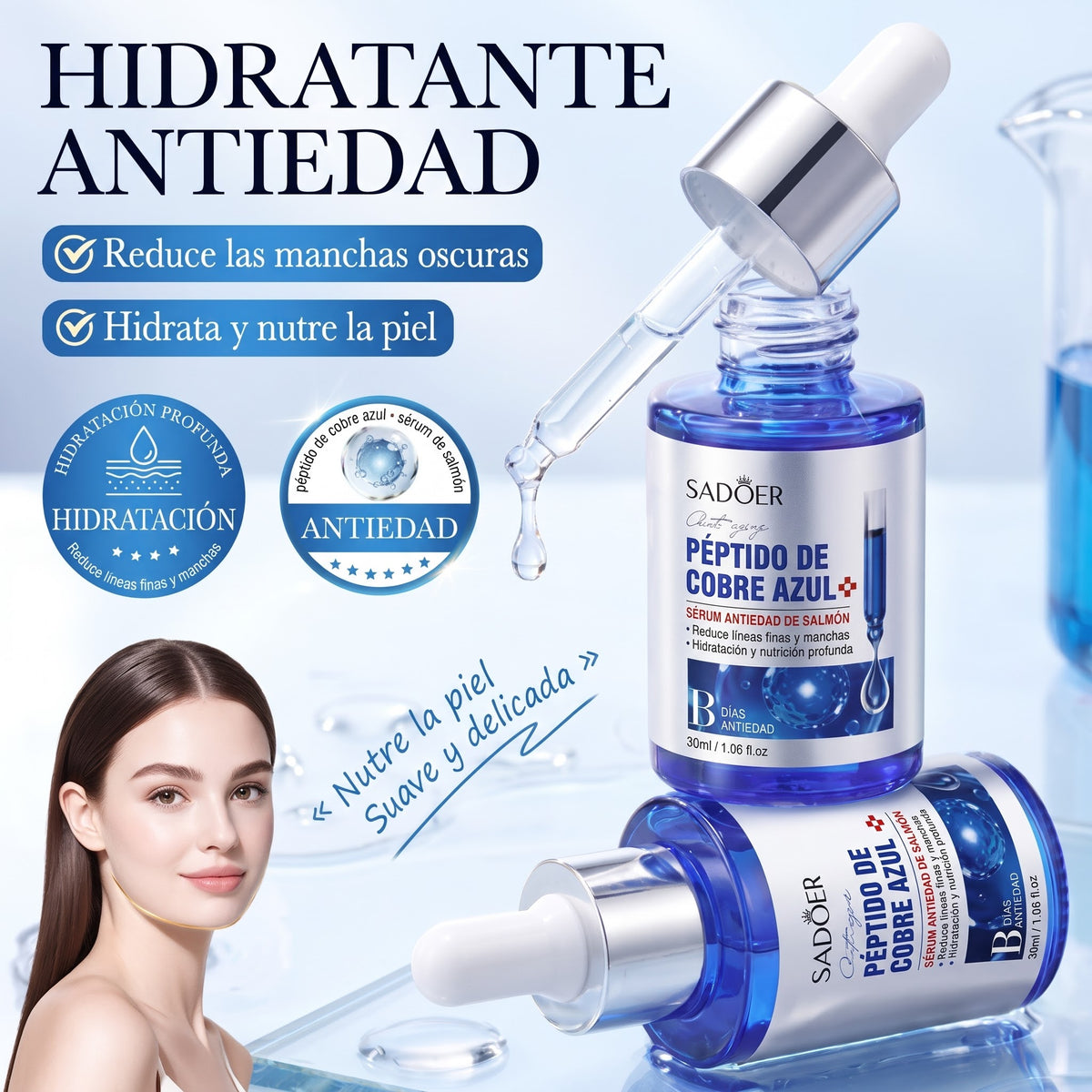 Sadoer Blue DNA - Piel firme y renovada 2x1