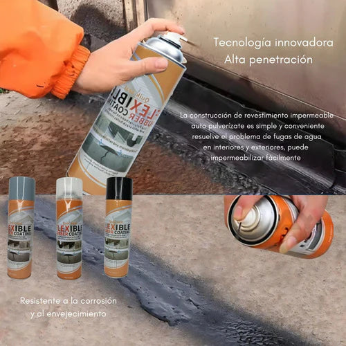 Spray Sellador Impermeable Para Techo