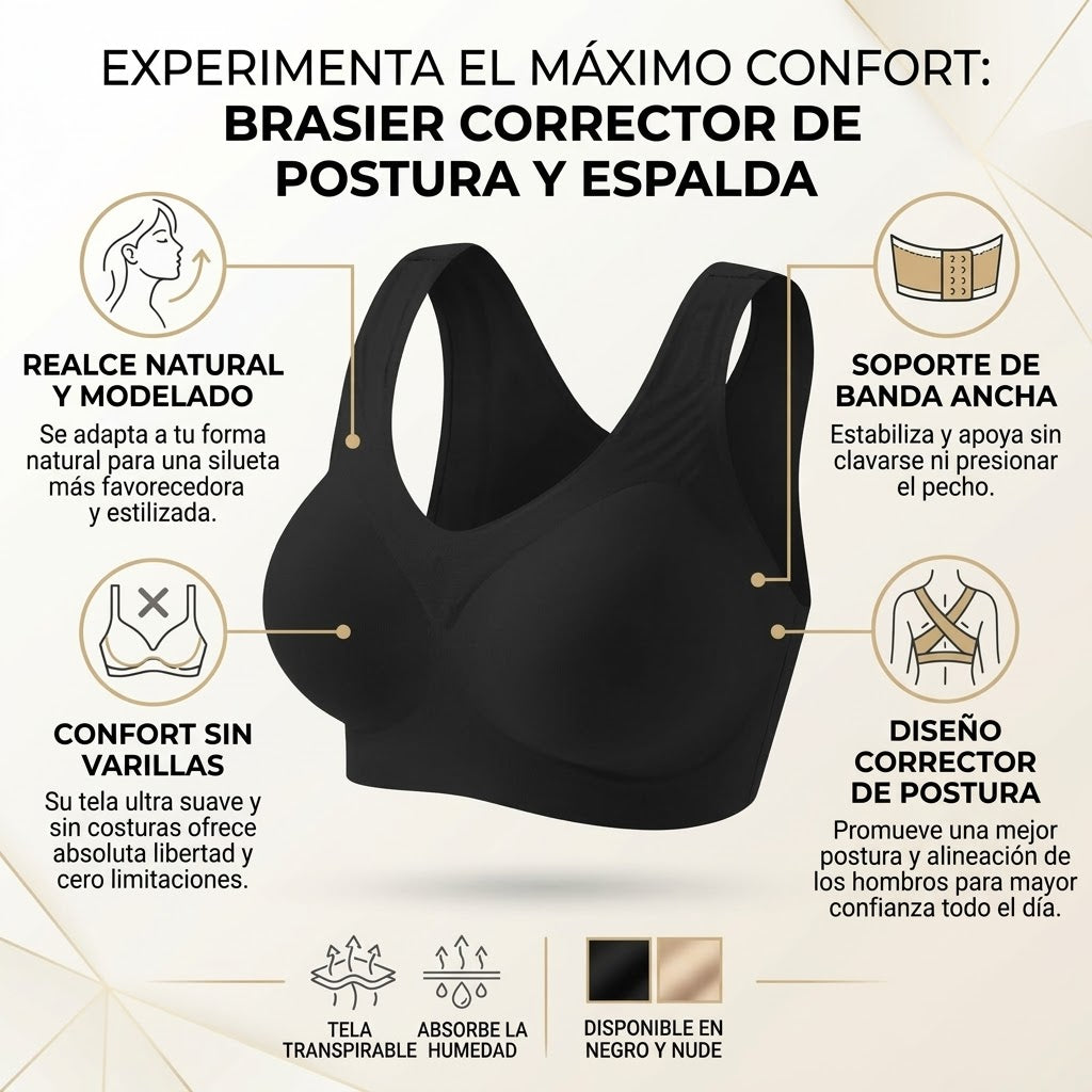 Brasier Top Deportivo Corrector Postura