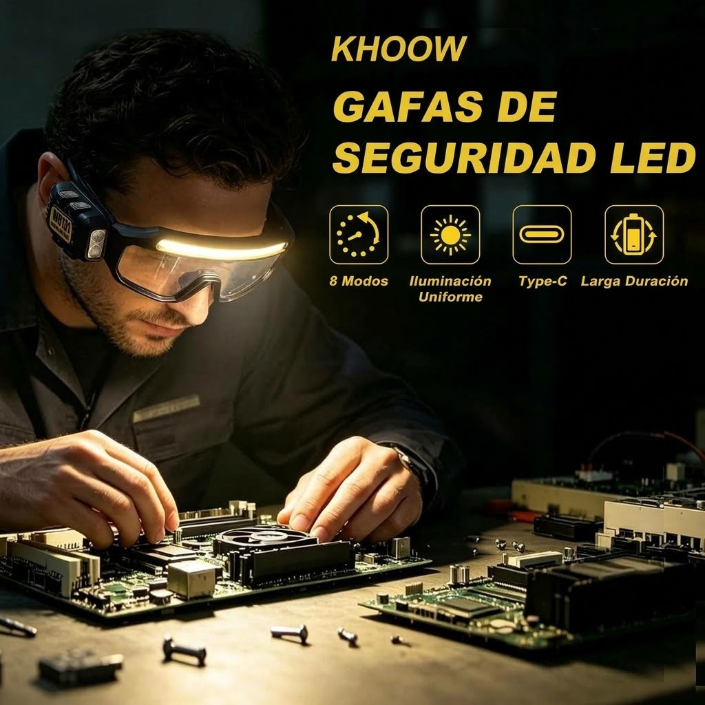 LumiShield Pro - Ve y protege con ambas manos libres