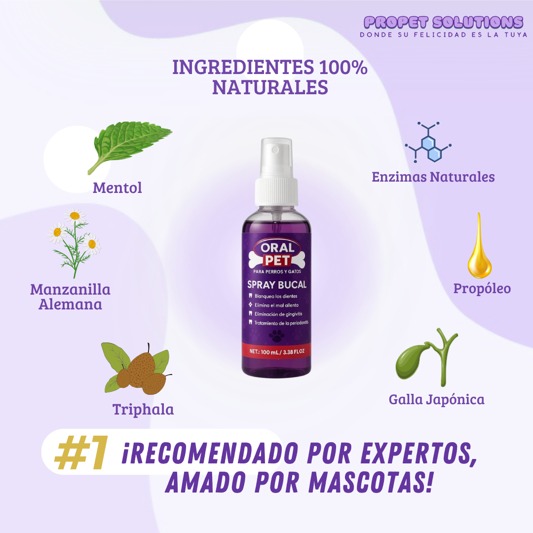 OralPet - Elimina el mal aliento y sarro sin cepillar 50% Off en la segunda unidad