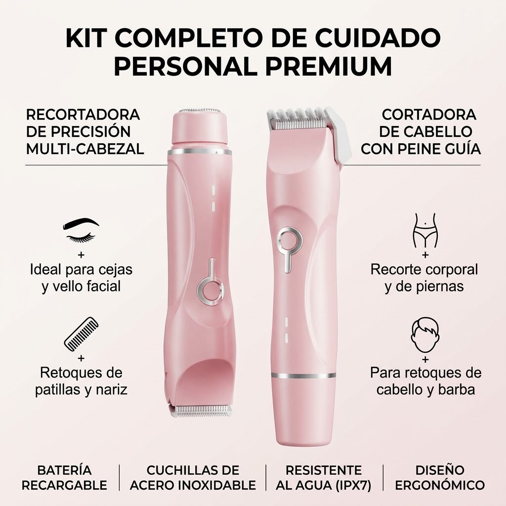 SilkEdge - Depilación sin dolor desde casa 2 en 1