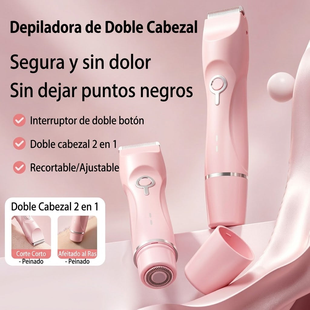 SilkEdge - Depilación sin dolor desde casa 2 en 1