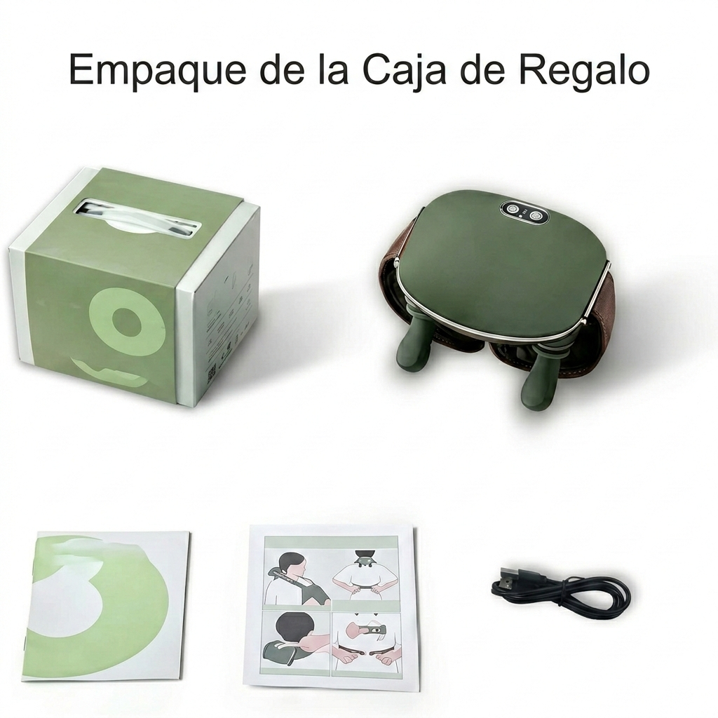 Masajeador Electrico 4 Dedos  Portatil