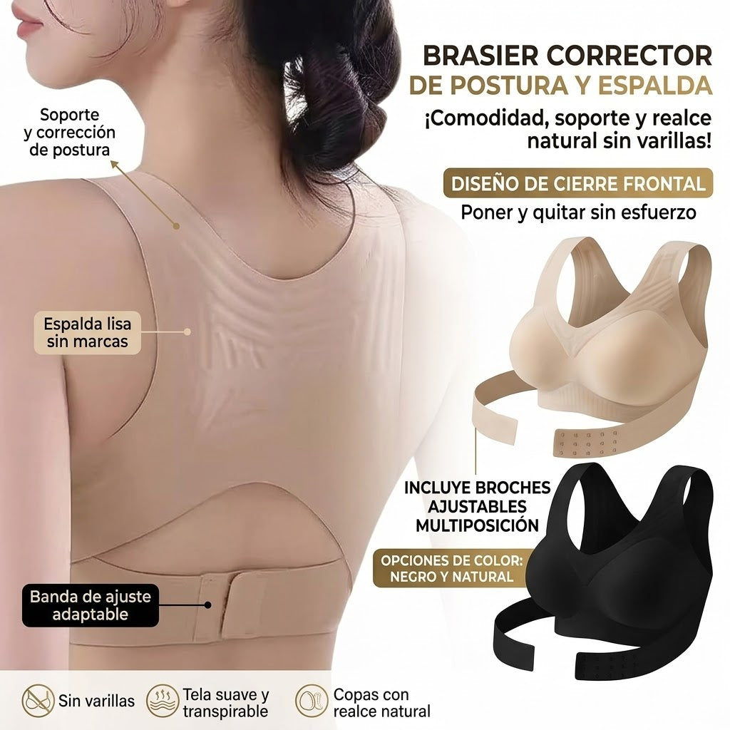 Brasier Top Deportivo Corrector Postura
