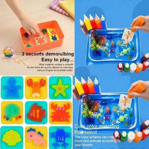 Magic Water Elf - Figuras 3D que aparecen en el agua