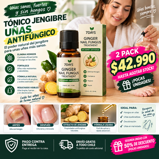 NailGrow Ginger – Uñas más fuertes en 7 días