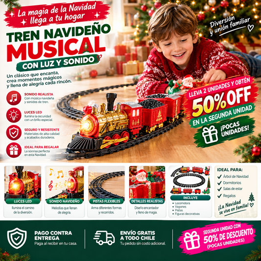 NorthPole Train - Lleva la magia navideña a tu hogar