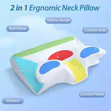 ALMOHADA CERVICAL PRO NUEVA - GRIS