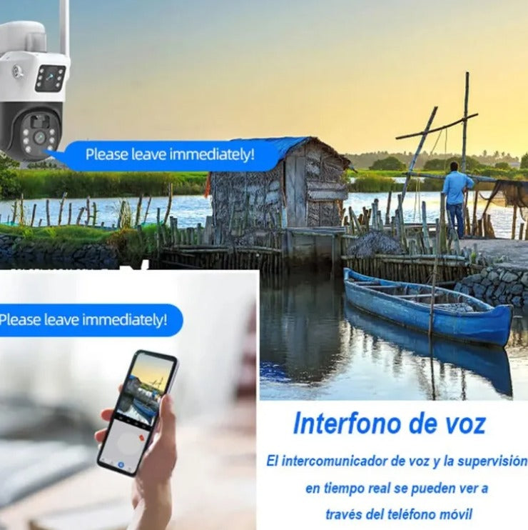 VisionGuard 360 - Vigila todo, sin cables, sin límites